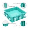 Kit de carcasa de molde ajustable para fabricación de
