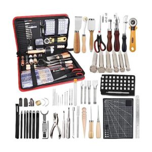 TLKKUE Leather Working Kit Leather Working Tools for_1