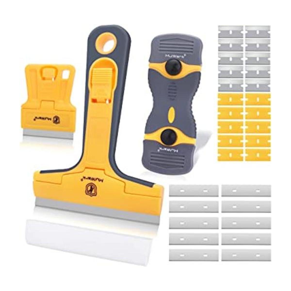 MulWark Herramienta raspadora de cuchillas juego de 3
