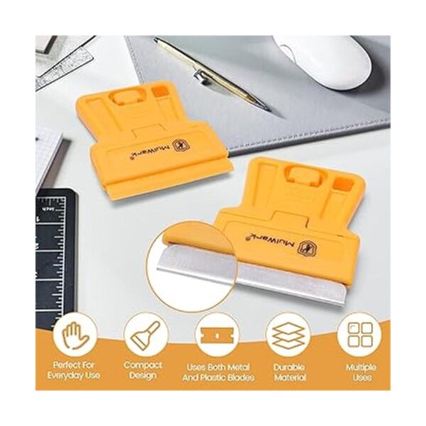 MulWark Herramienta raspadora de cuchillas juego de 3