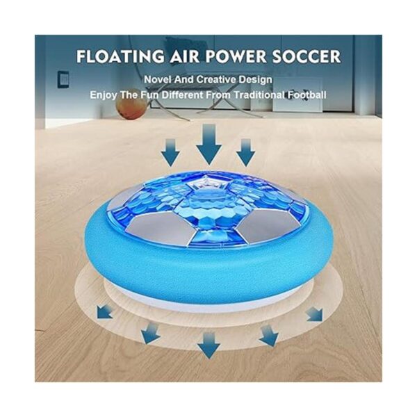 Kroyedfuw Juego de pelota de fútbol Hover con 2 goles_2