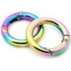 Anillo tórico de arcoíris 6 piezas de apertura de resorte_1