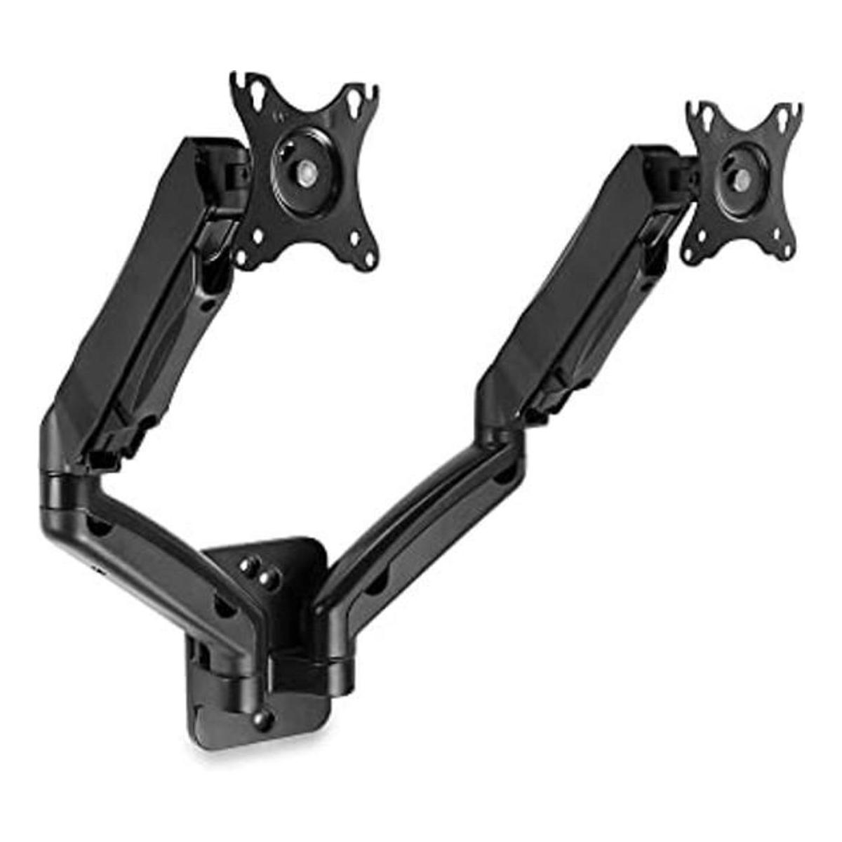 MountIt Brazos de montaje en pared de doble monitor