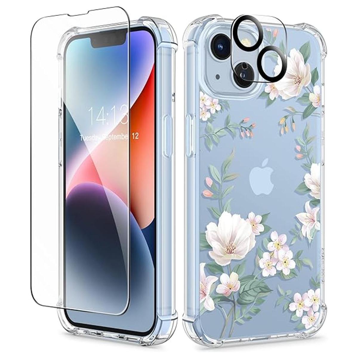 GVIEWIN Compatible con iPhone 14 con protector de