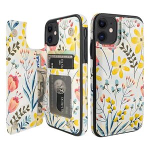 HAOPINSH Funda tipo cartera para iPhone 11 con soporte_1