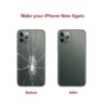 Perzework Repuesto de vidrio trasero OEM para iPhone 11_4
