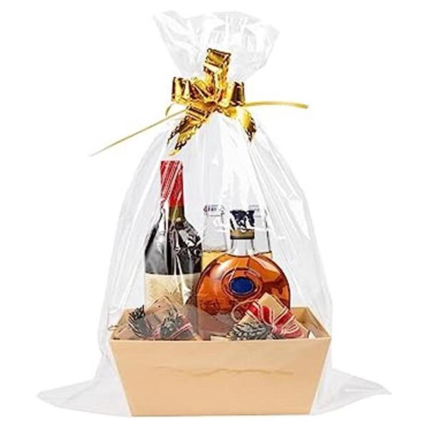 Paquete de 6 cestas para regalos vacías grandes y