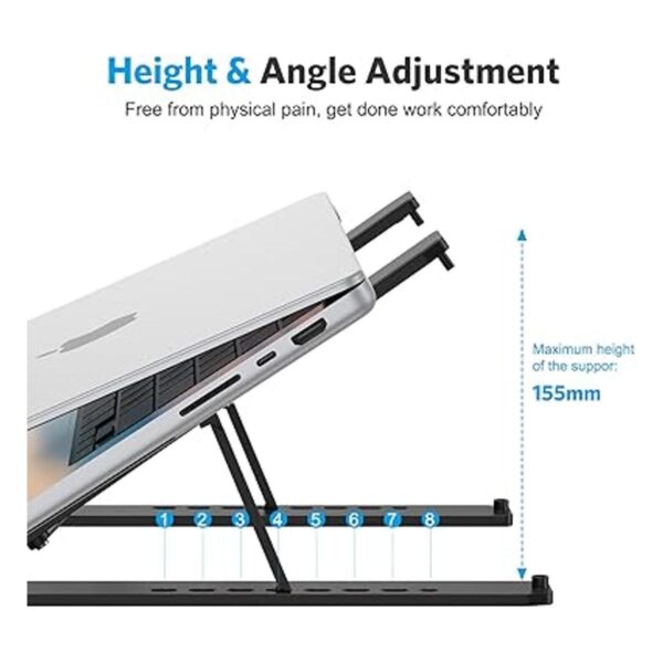 OMOTON Soporte para laptop soporte ergonómico de 8_3