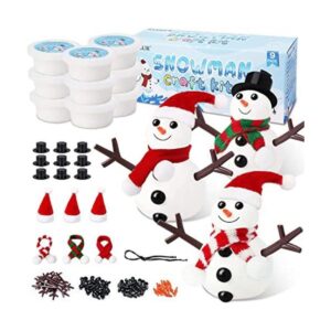 Paquete de 9 piezas para construir un muñeco de nieve_1