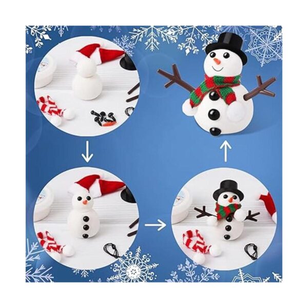 Paquete de 9 piezas para construir un muñeco de nieve_4