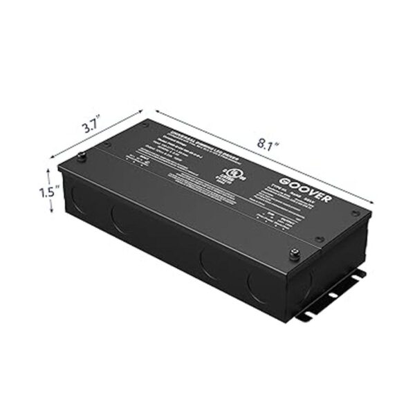 GOOVER Controlador LED regulable de 100 W fuente de_3