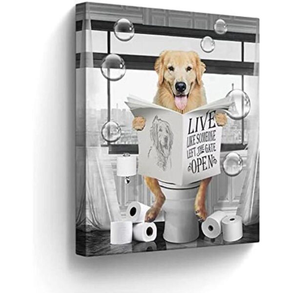 Golden Retriever Lienzo decorativo para pared fotos_1
