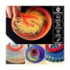 Juego de 6 coladores acrílicos para verter flores taza
