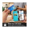 CORCUS Funda tipo cartera para iPhone 14 con tarjetero y_5
