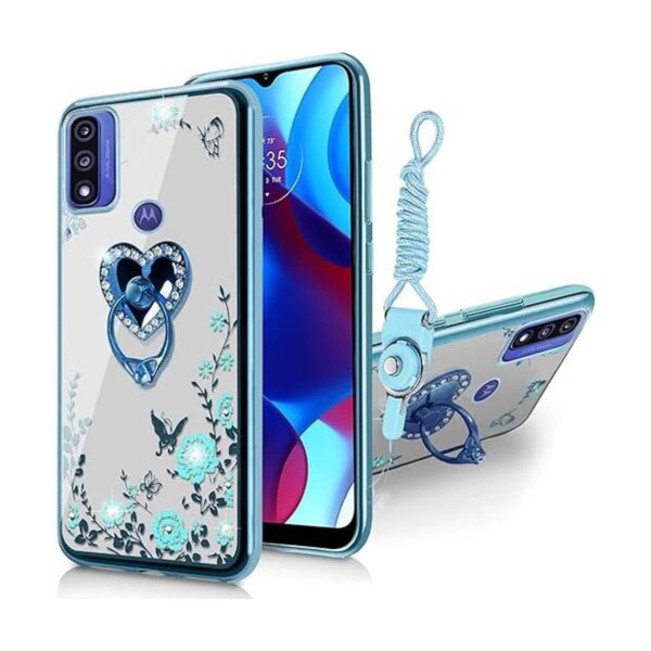 Bwishy Funda para Motorola Moto G Pure para mujer diseño_1