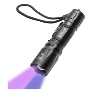 Linterna UV de 365 nm y 395 nm potente luz negra lámpara_1