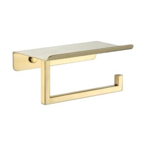 JQK Estante de papel higiénico soporte de rollo de