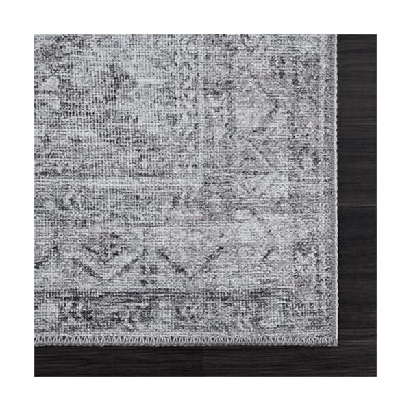 Bloom Rugs Alfombra lavable de 3 x 5 pies color marfil y