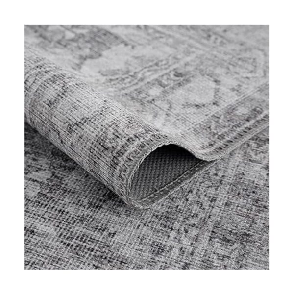 Bloom Rugs Alfombra lavable de 3 x 5 pies color marfil y