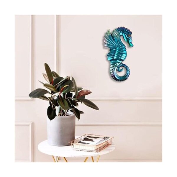 Hippocampus Molde de resina de silicona para colgar en la_6