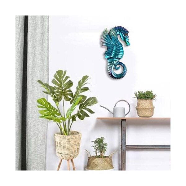 Hippocampus Molde de resina de silicona para colgar en la_4