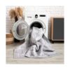 Bloom Rugs Alfombra lavable de 3 x 5 pies color marfil y