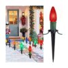Luces LED C9 de Navidad para exteriores con estacas 25.7_1