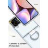 MAKAVO Funda transparente para Samsung Galaxy Z Flip 4 con_3