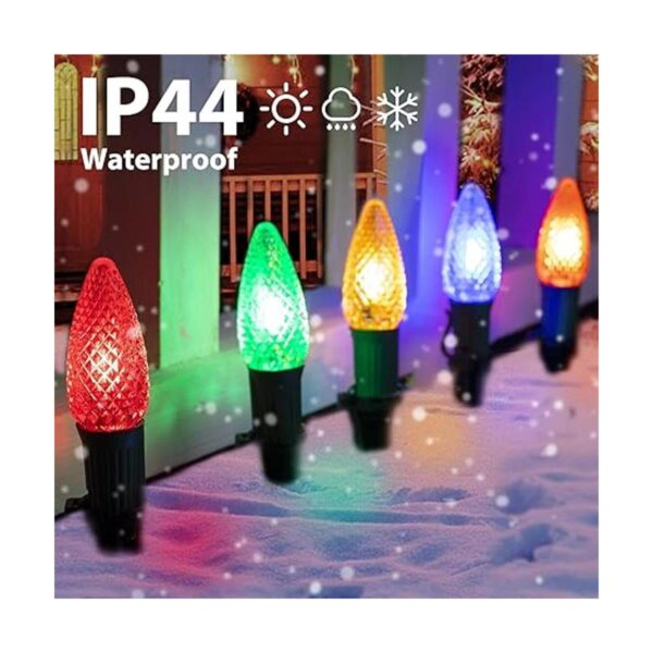 Luces LED C9 de Navidad para exteriores con estacas 25.7_2