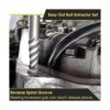 Topec 9Pcs Jumbo Spiral Flute Extractor Easy Out Bolt