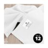 UniQloth Juego de 12 servilletas de tela de algodón