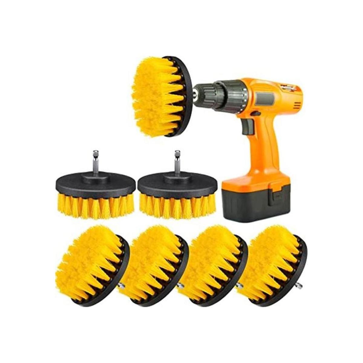 Kit de limpieza de cepillo de taladro multiusos para
