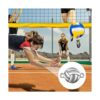 50 dijes de voleibol de plata antigua conectores de