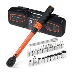 Llave dinamométrica de clic de 14 pulgadas juego de 27_1