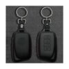 Tukellen Funda para llavero de cuero para Lexus con_3