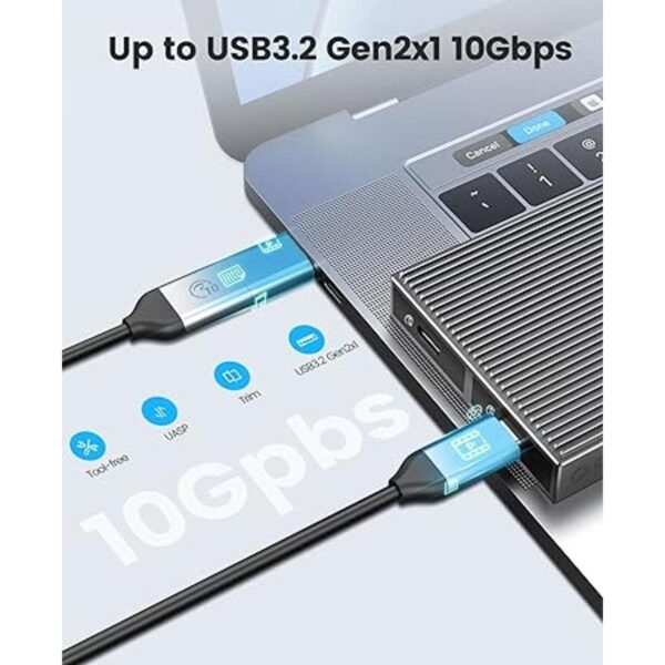 ORICO Carcasa SSD M.2 NVMe dual adaptador USB C a M2 para_2