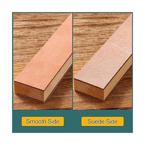 ANGERSTONE Strop de cuero de doble cara para afilar