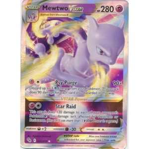 Mewtwo Vstar 031078 Pokémon Go Tarjeta ultra rara_1