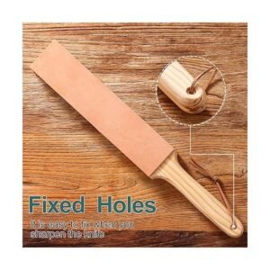 ANGERSTONE Strop de cuero de doble cara para afilar