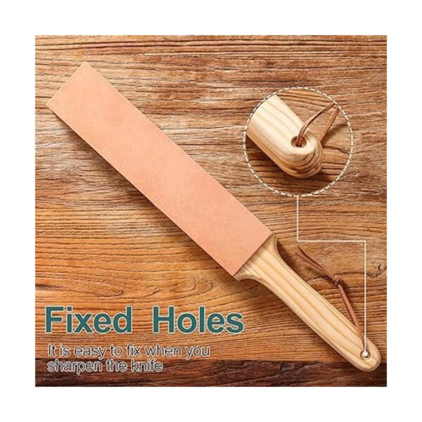 ANGERSTONE Strop de cuero de doble cara para afilar