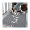 Fireosma Tapete para puerta 30 x 17.5 pulgadas gris_6