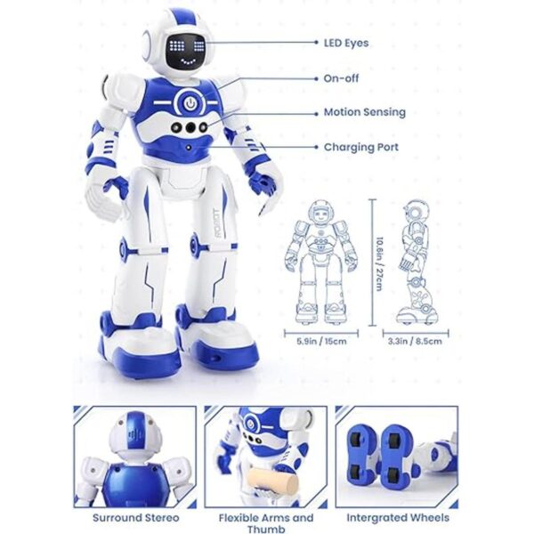 EduCuties Robot Toys for KidsProgrammable Remote Control_2