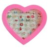 36 anillos de joyería para niña pequeña en caja ajustables_5