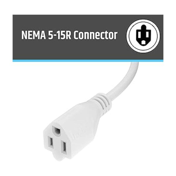 Aurum Cables Cable de extensión de alimentación resistente