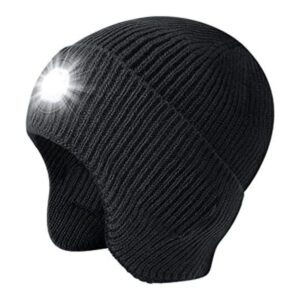 Gorro LED con luz sombrero de linterna LED recargable por_1