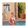 Toallero de piscina con 8 ganchos soporte para toallas_5