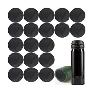 20 piezas de parte inferior de goma para vaso de