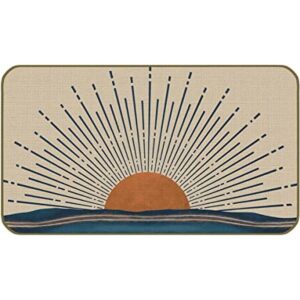 UINHMOP Tapete decorativo minimalista bohemio de 17 x 30_1