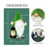Gnomos de jardín de 11.8 x 7.9 pulgadas gnomos de jardín_2