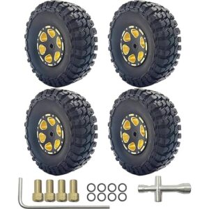 HOPLEX Neumáticos RC 1.0 y juego de llantas Beadlock de_1
